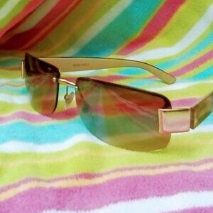 Nine West Brown Gradient Tint Sunglasses